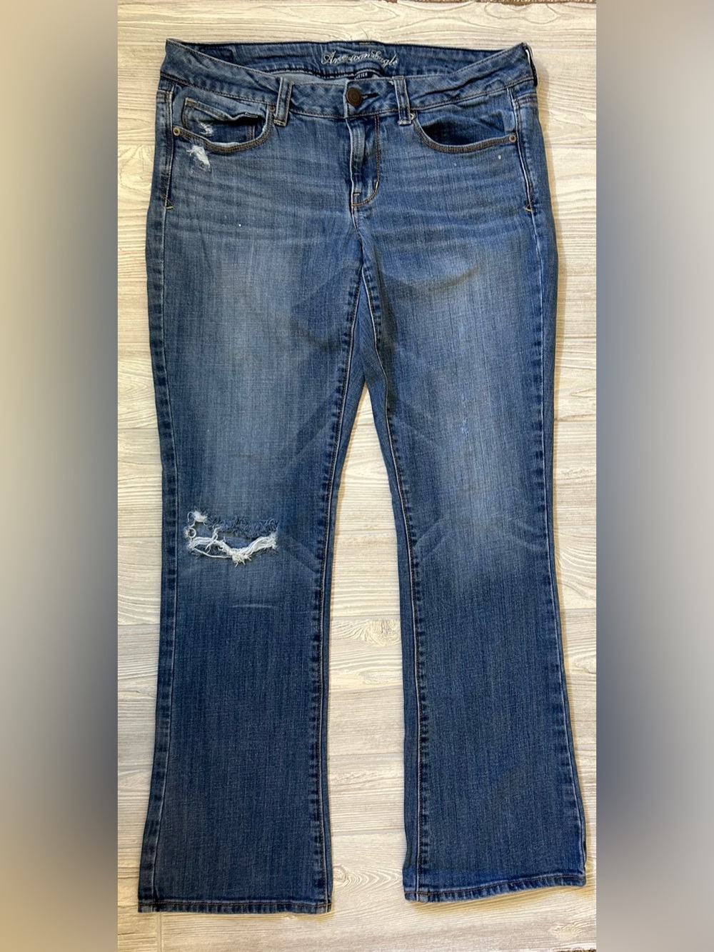 American Eagle Skinny Kick Jeans Womens 12 Regular